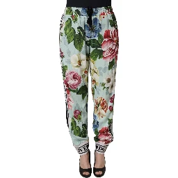 Multicolor Floral Joggers Trouser Pants