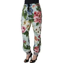 Multicolor Floral Joggers Trouser Pants
