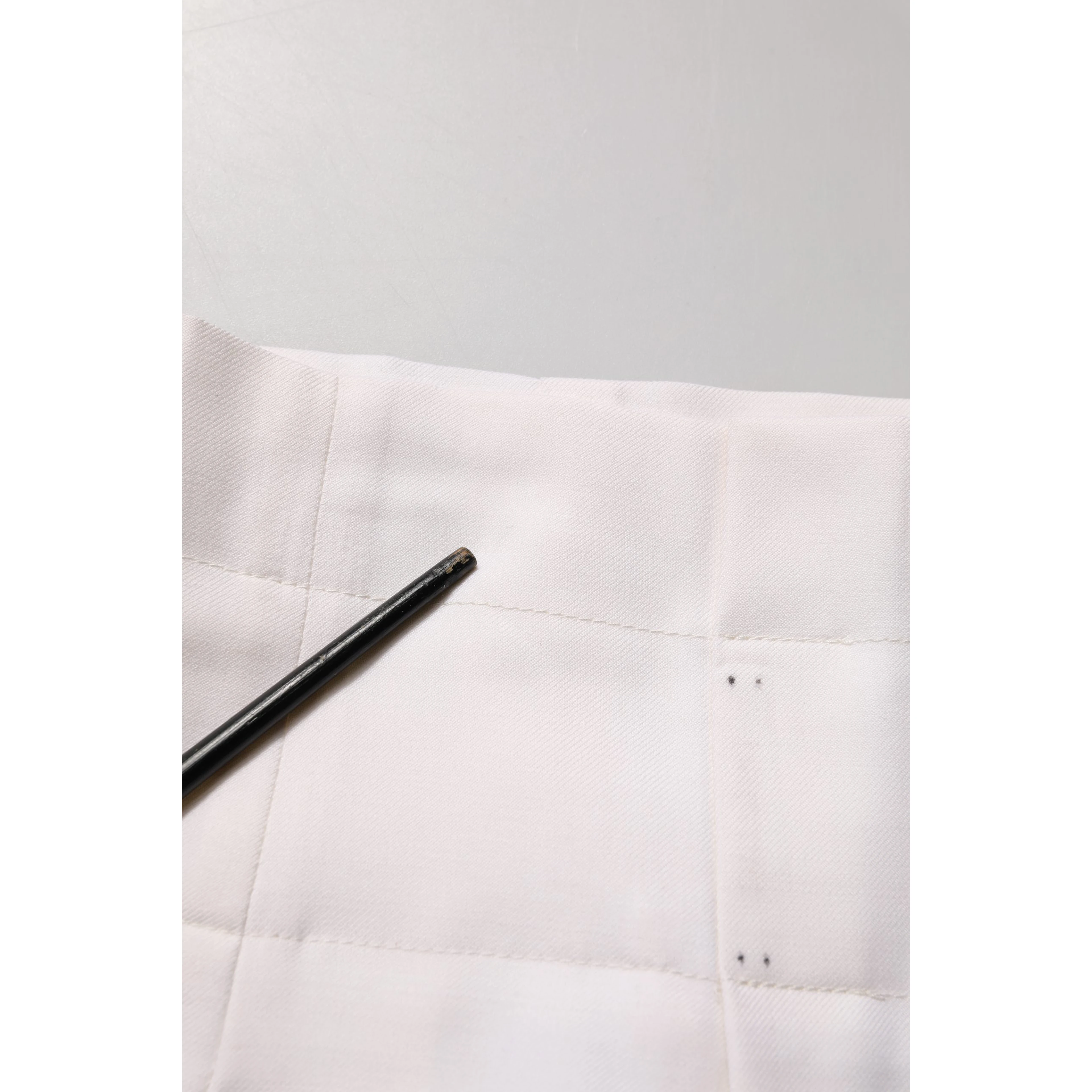 White Skinny High Waist Chino Cropped Trouser Pants