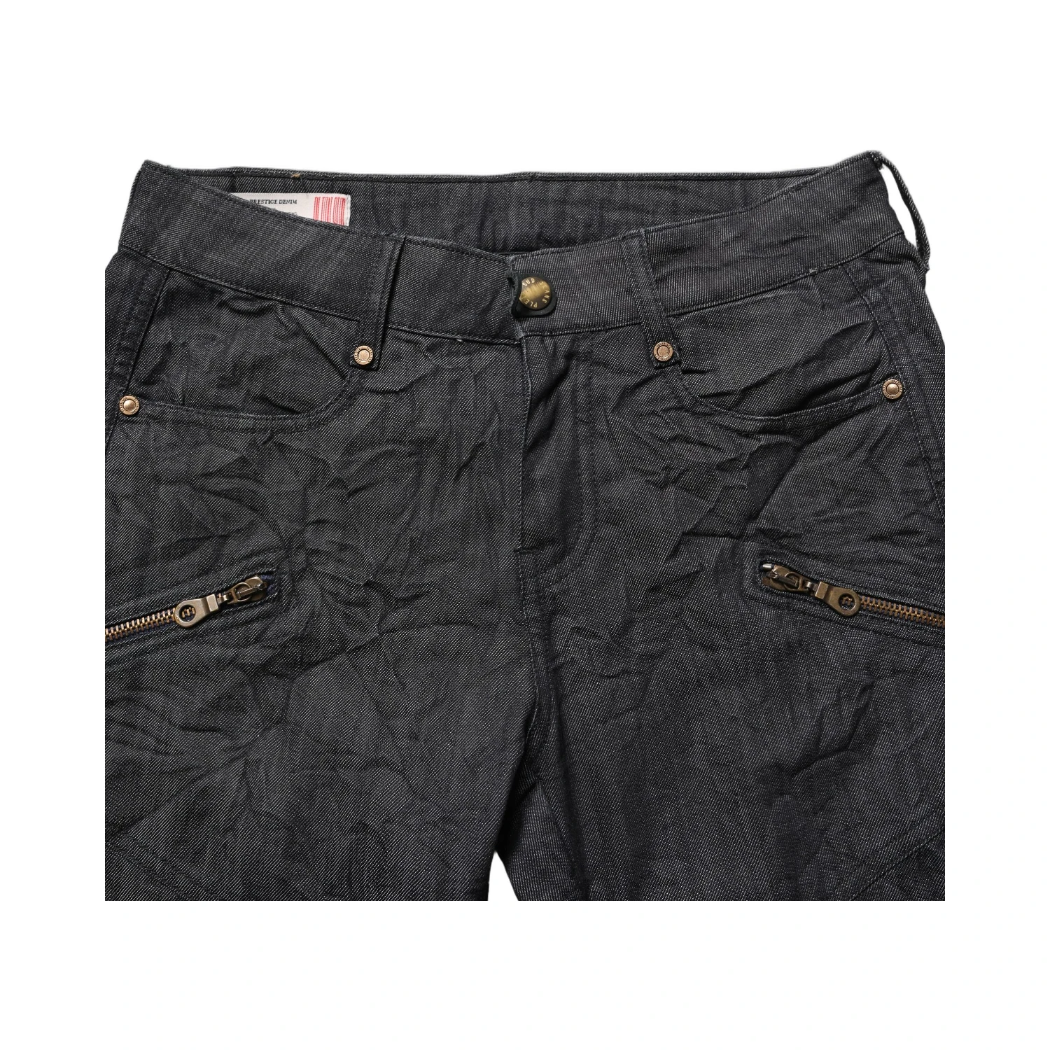 Black Cotton Mid Waist Skinny Denim Jeans