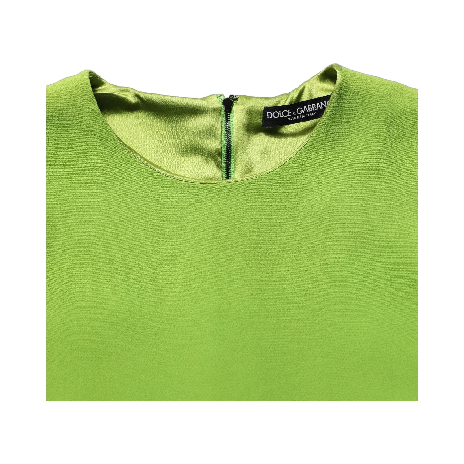 Green Viscose Sleeveless A-line Mini Dress