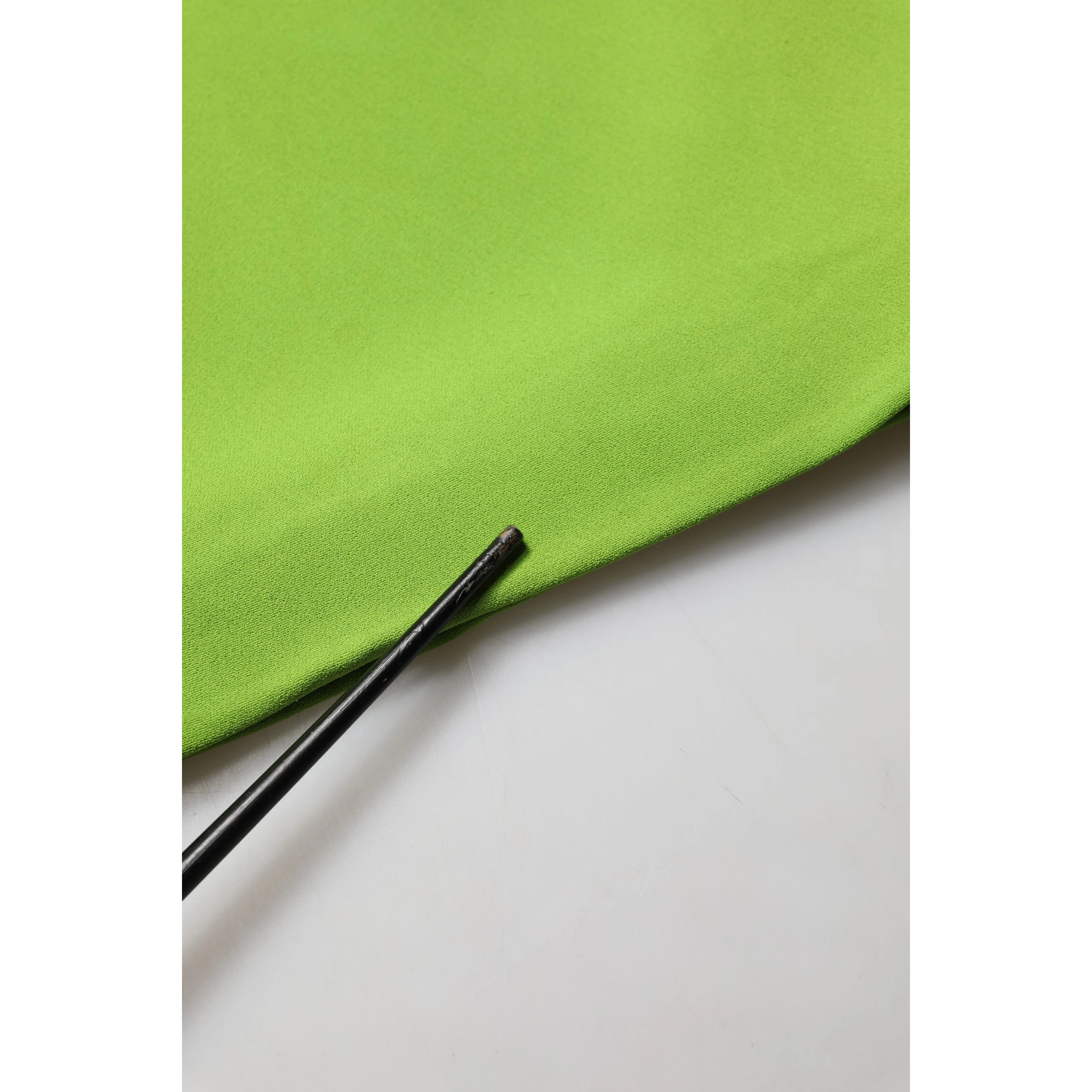 Green Viscose Sleeveless A-line Mini Dress
