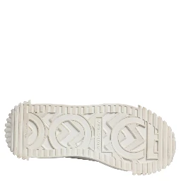 White NS1 Lace Up Low Top Sneakers Shoes