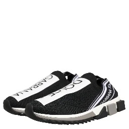 Black Sorrento Slip On Low Top Sneakers Shoes