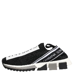 Black Sorrento Slip On Low Top Sneakers Shoes