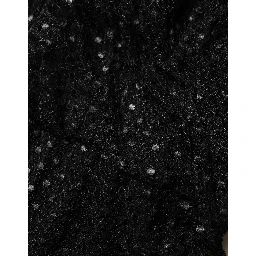 Black Sequinned Mermaid Evening Gown Dress
