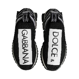 Black Sorrento Slip On Low Top Sneakers Shoes