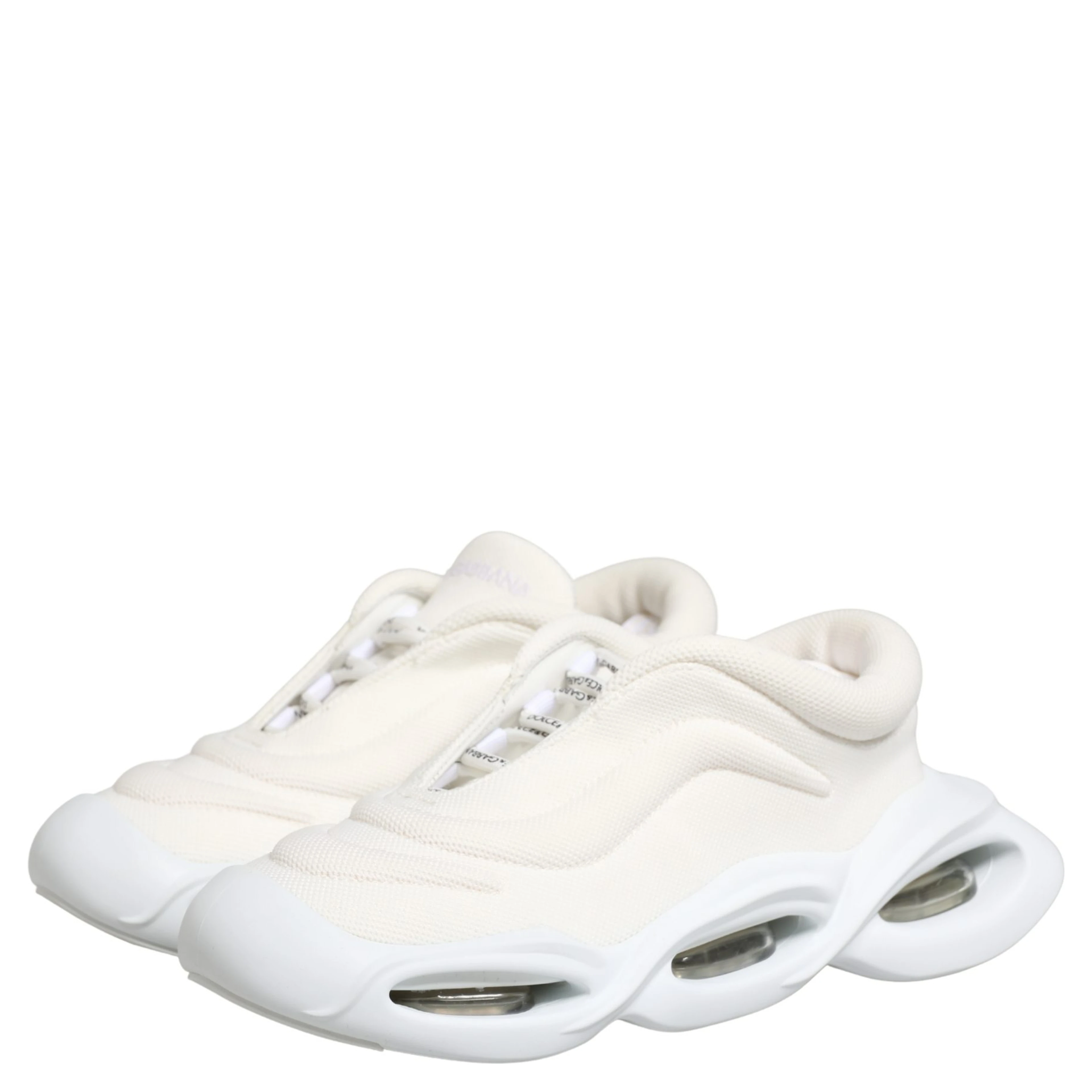 White Slip On Wave LowTop Sneakers Shoes