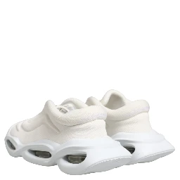 White Slip On Wave LowTop Sneakers Shoes