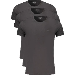 Black Cotton Men's Underwear