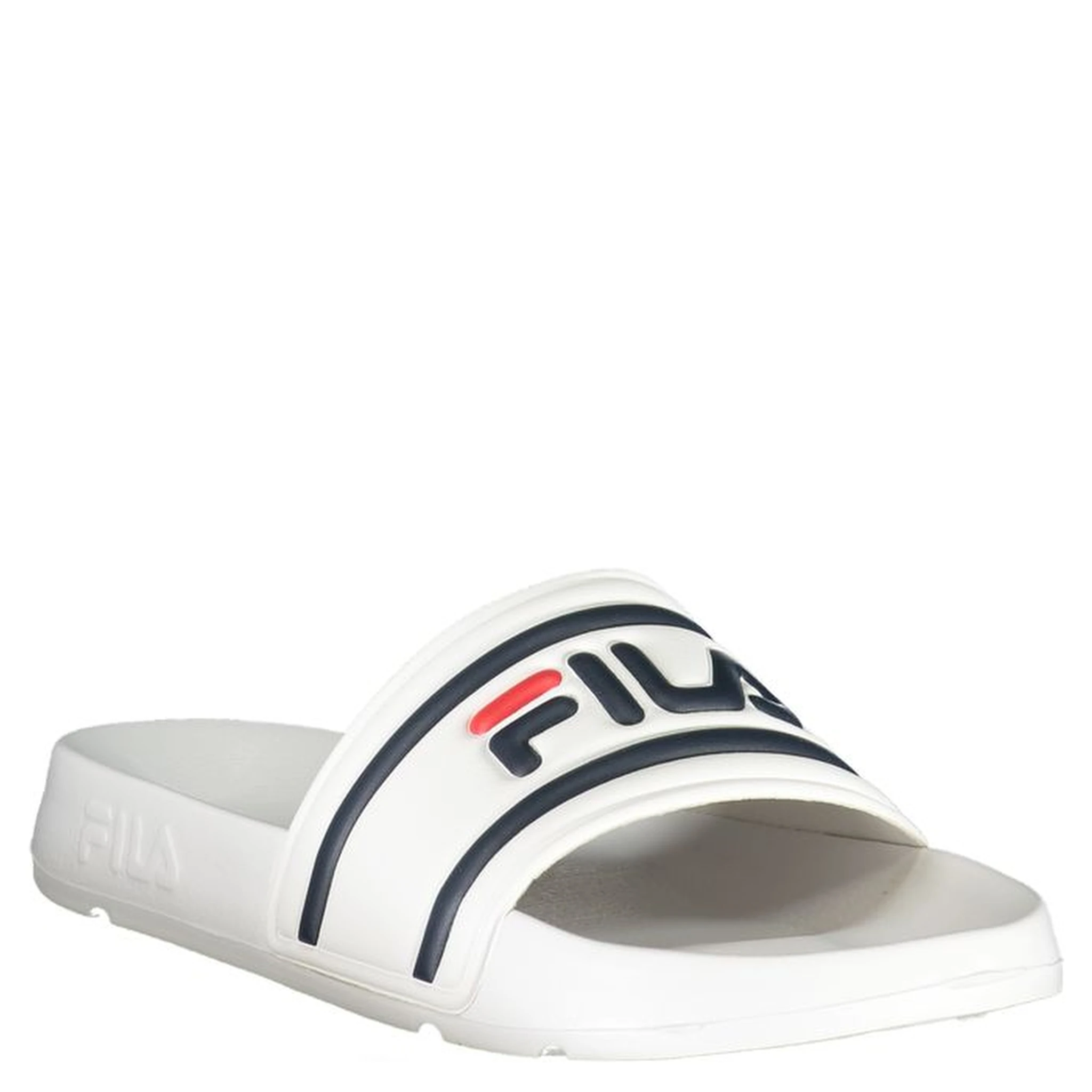 White Polyurethane Men's Slipper