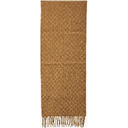 Wool and cashmere GG scarf
