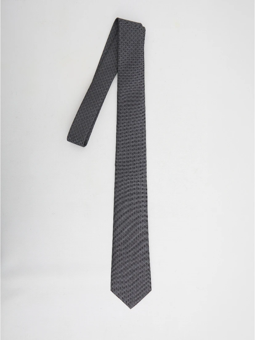 GG silk jacquard tie