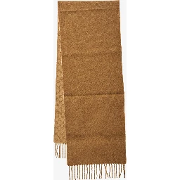 Wool and cashmere GG scarf