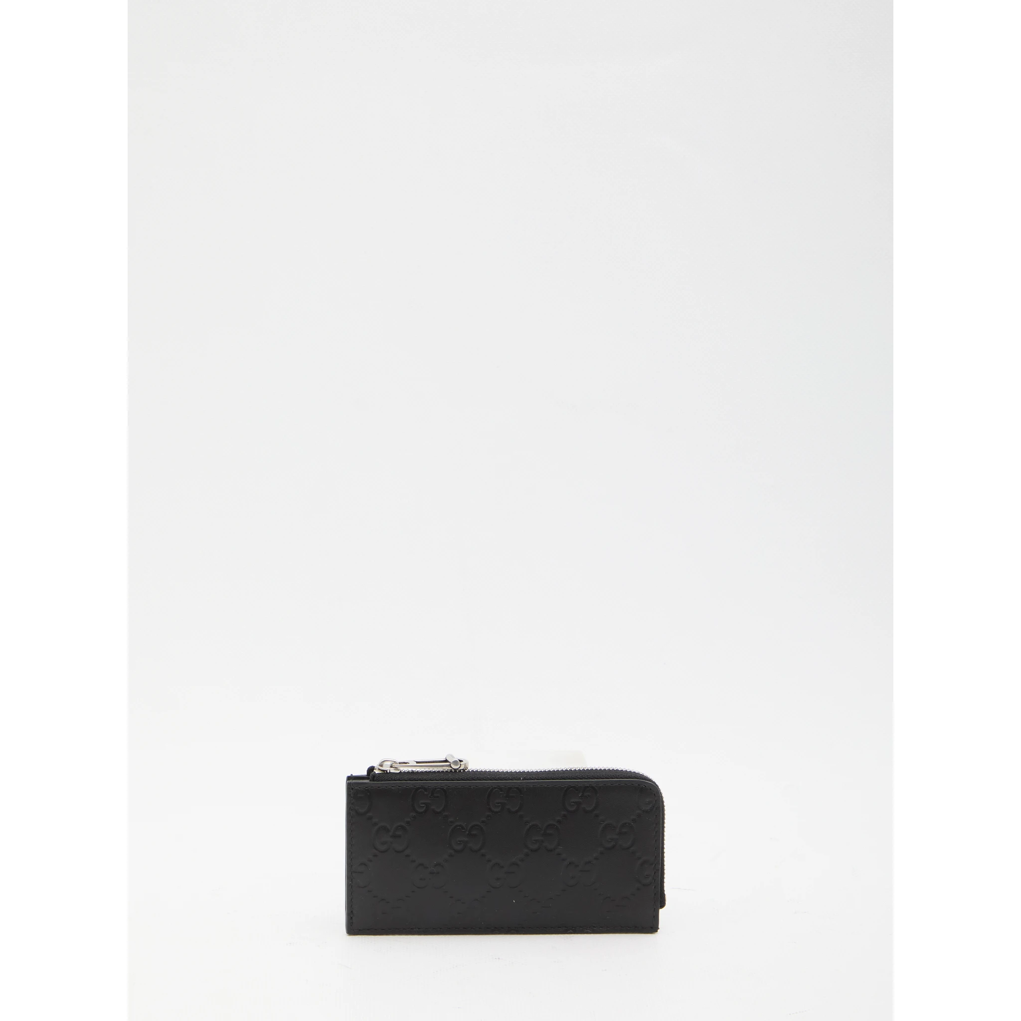 Card holder with zip