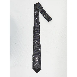 Silk jacquard tie