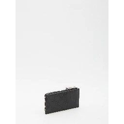 Card holder with zip