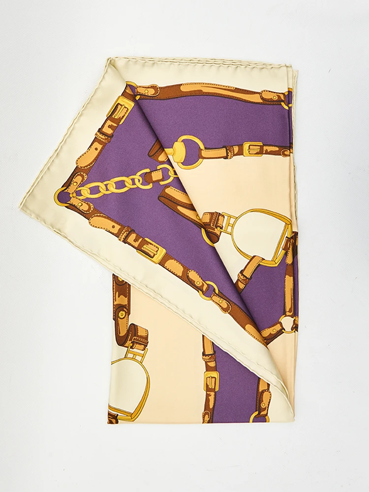 Silk twill carré alternative