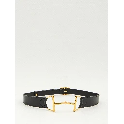 Horsebit belt