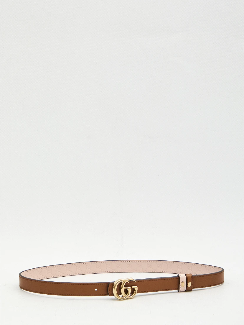 Reversible GG Marmont skinny belt
