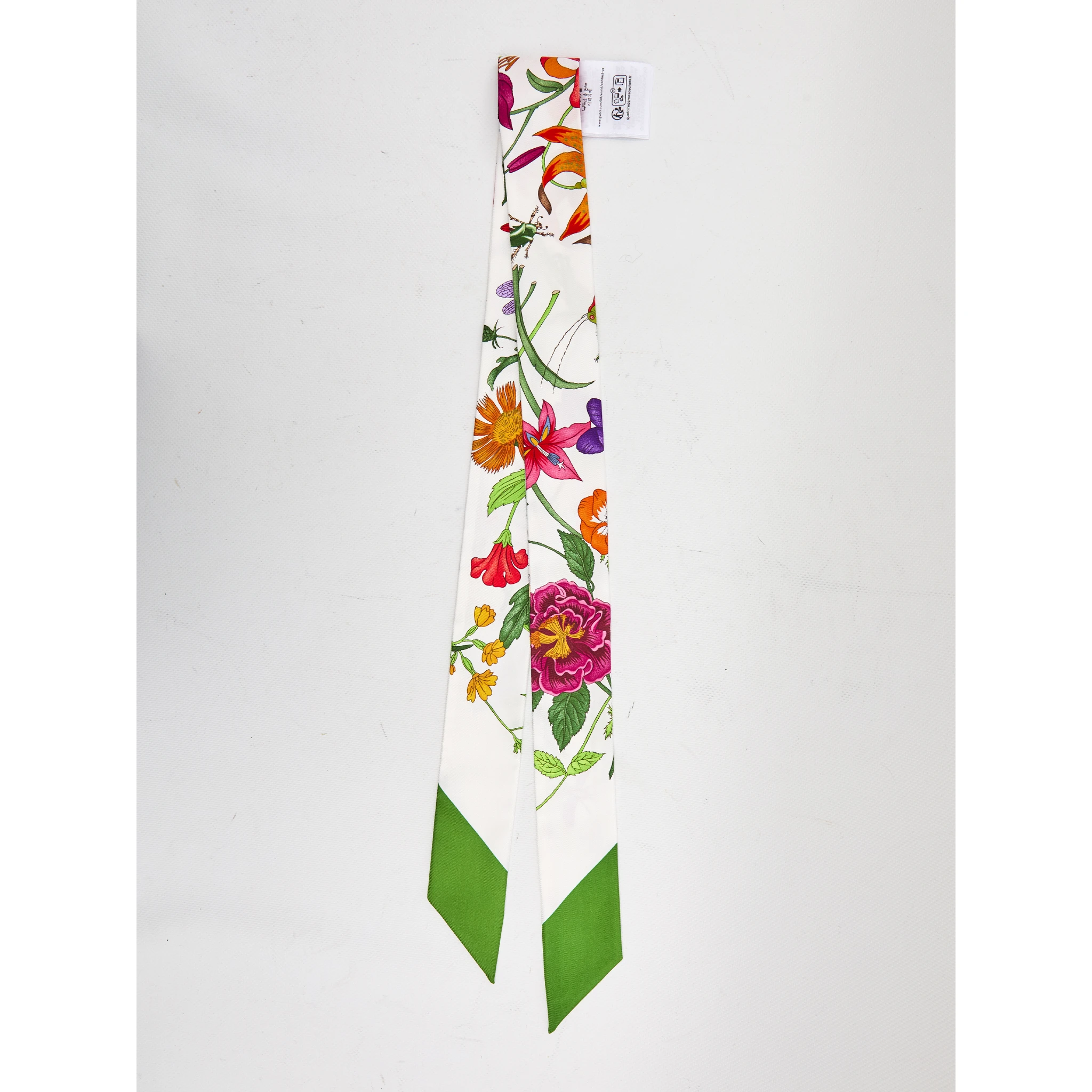 Printed silk ribbon