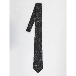Jacquard silk tie