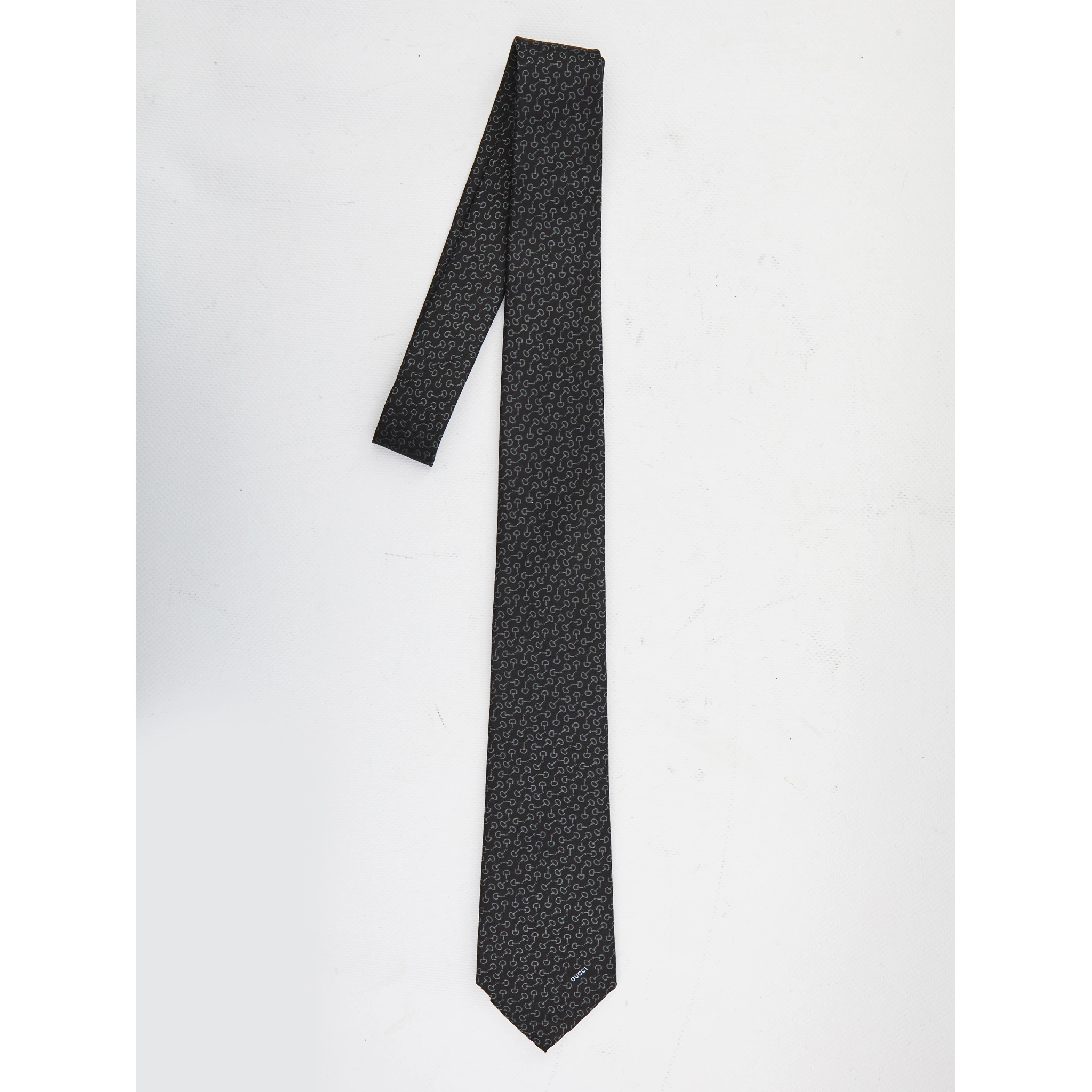 Jacquard silk tie