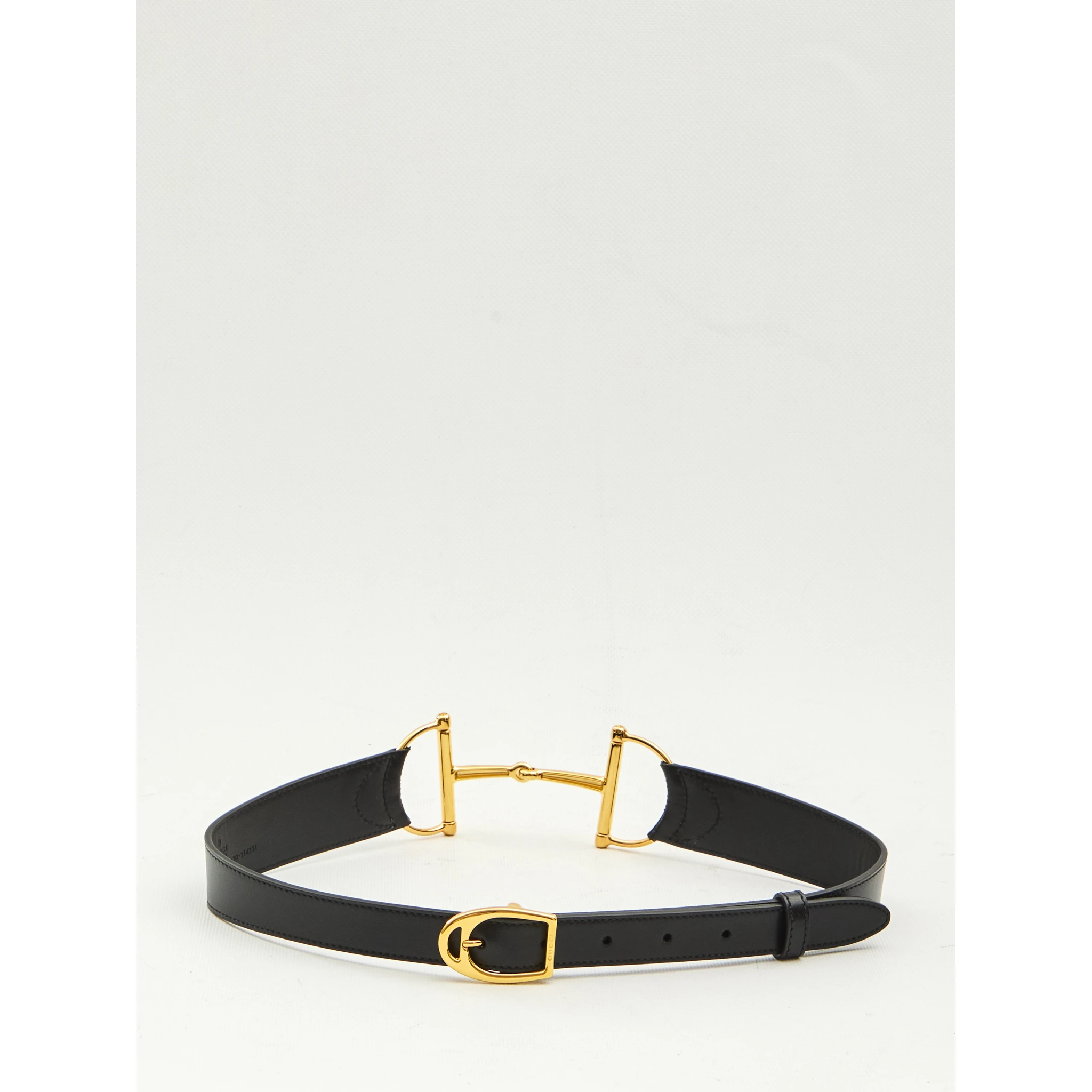 Horsebit belt
