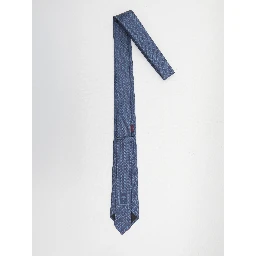 GG silk jacquard tie
