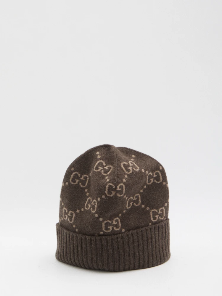 GG beanie in cashmere