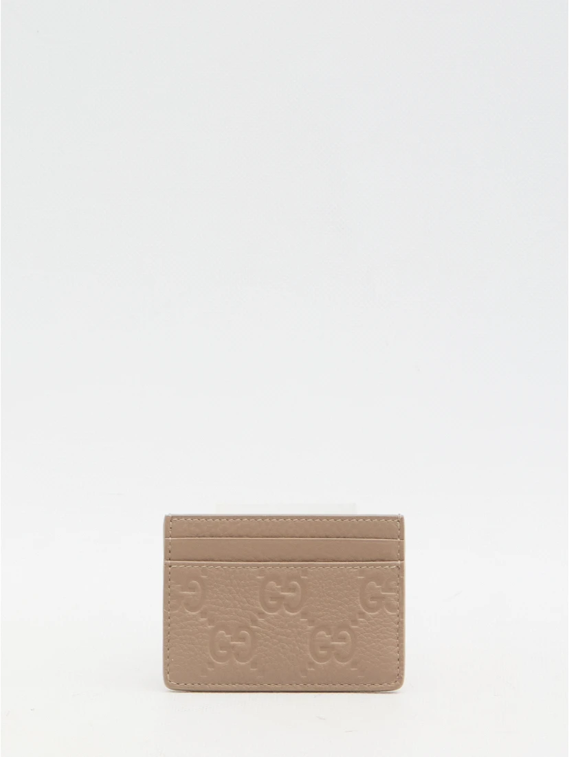GG Emblem card case