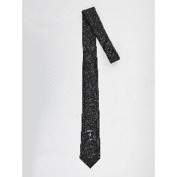 Jacquard silk tie