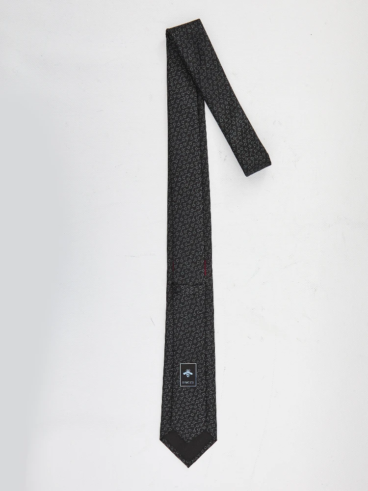 Jacquard silk tie alternative