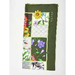 Silk twill scarf