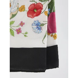 Flora print carré