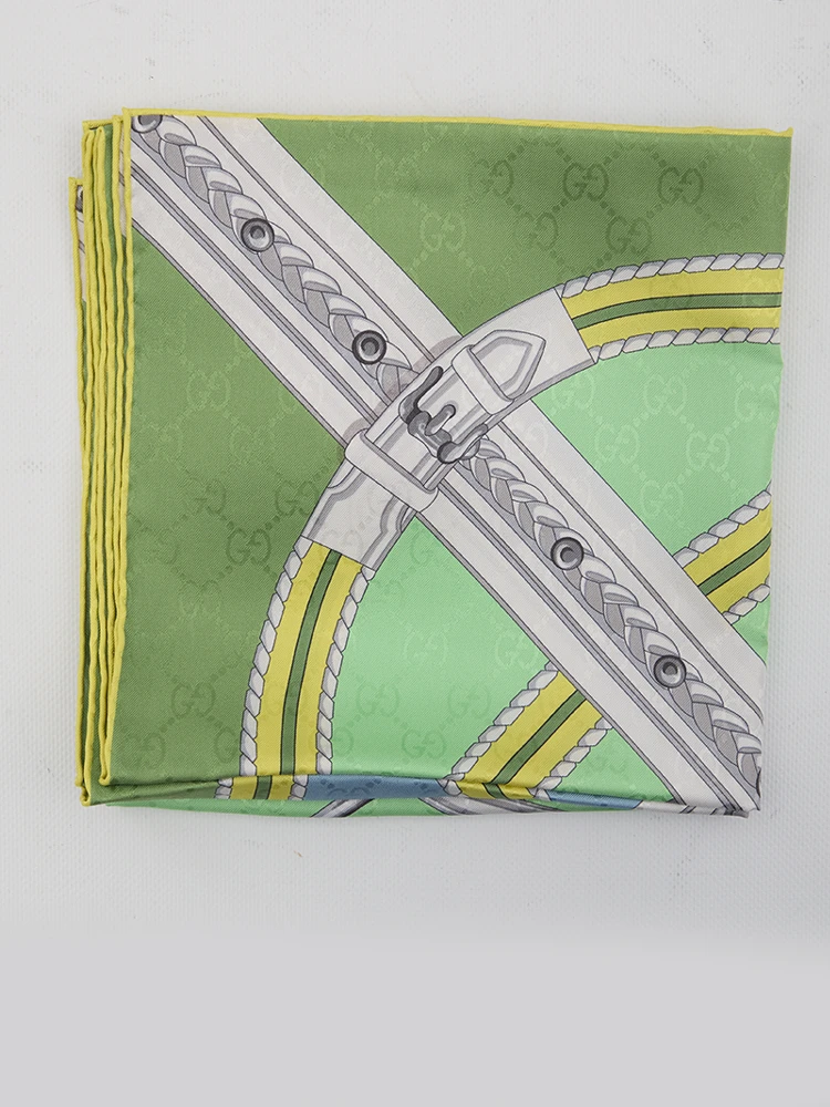 Printed silk carré