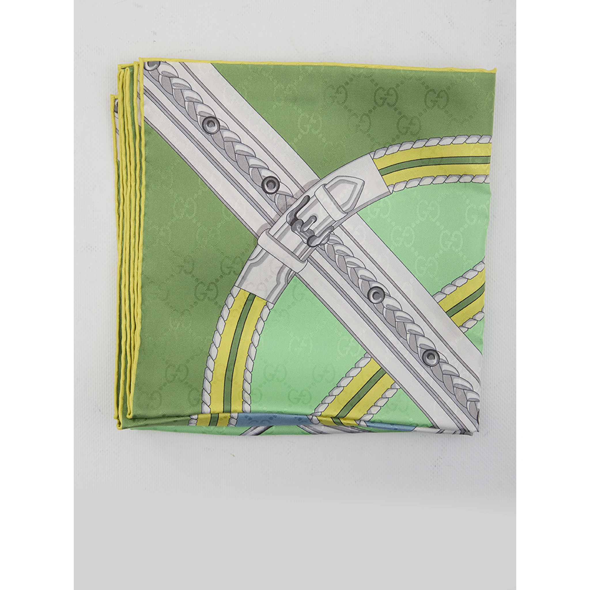 Printed silk carré