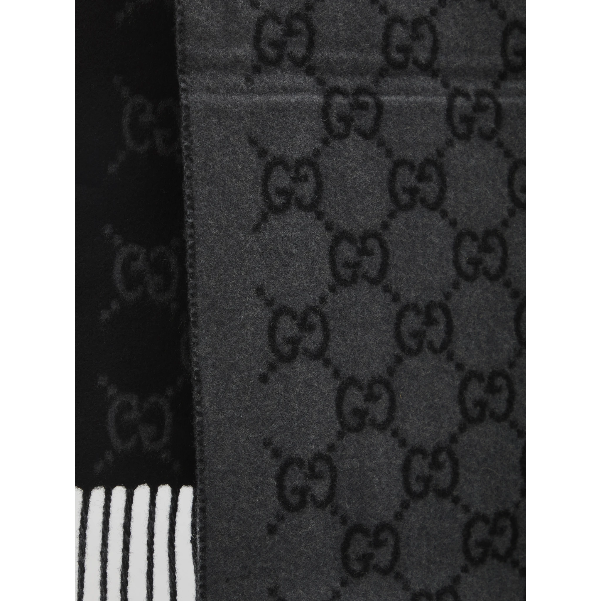 GG cashmere scarf