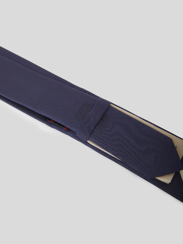 Silk tie with Double G alternative