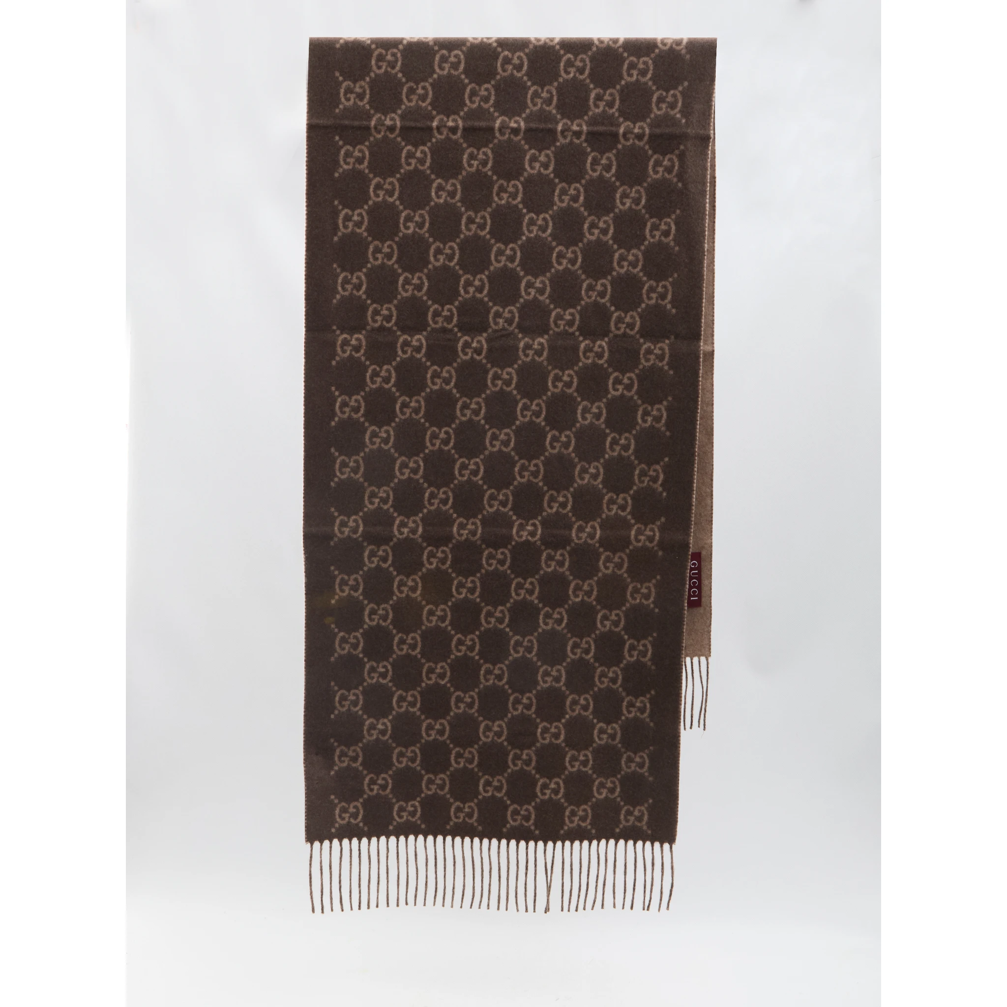 GG cashmere scarf