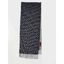 Wool and cashmere GG scarf