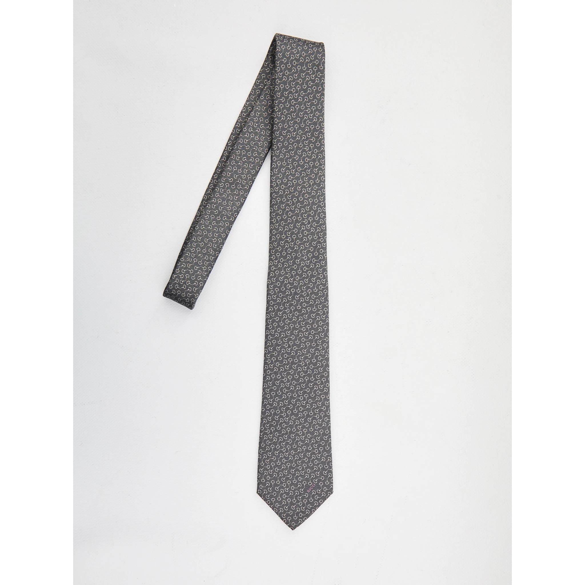 Jacquard silk tie