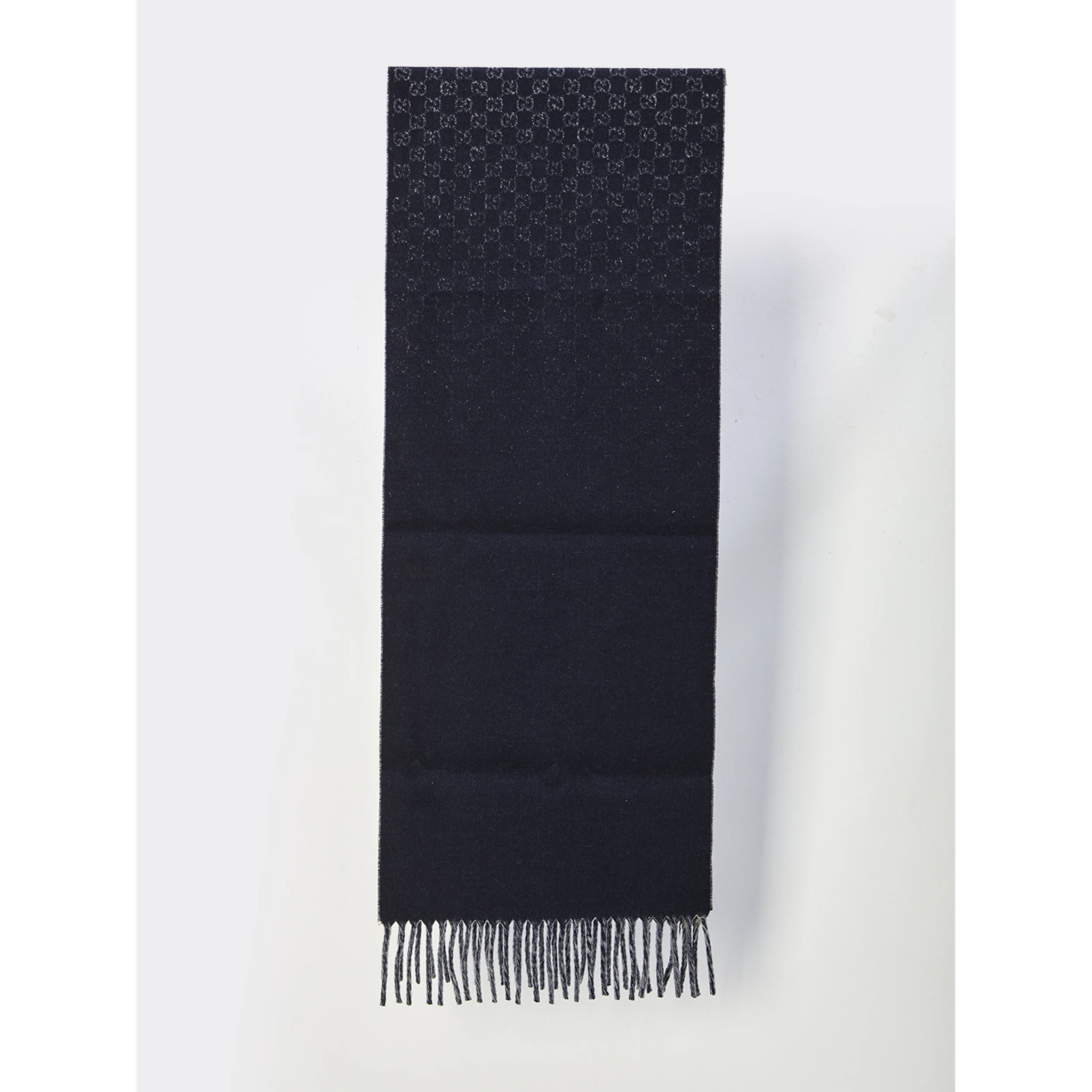 Wool and cashmere GG scarf