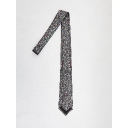 Jacquard silk tie