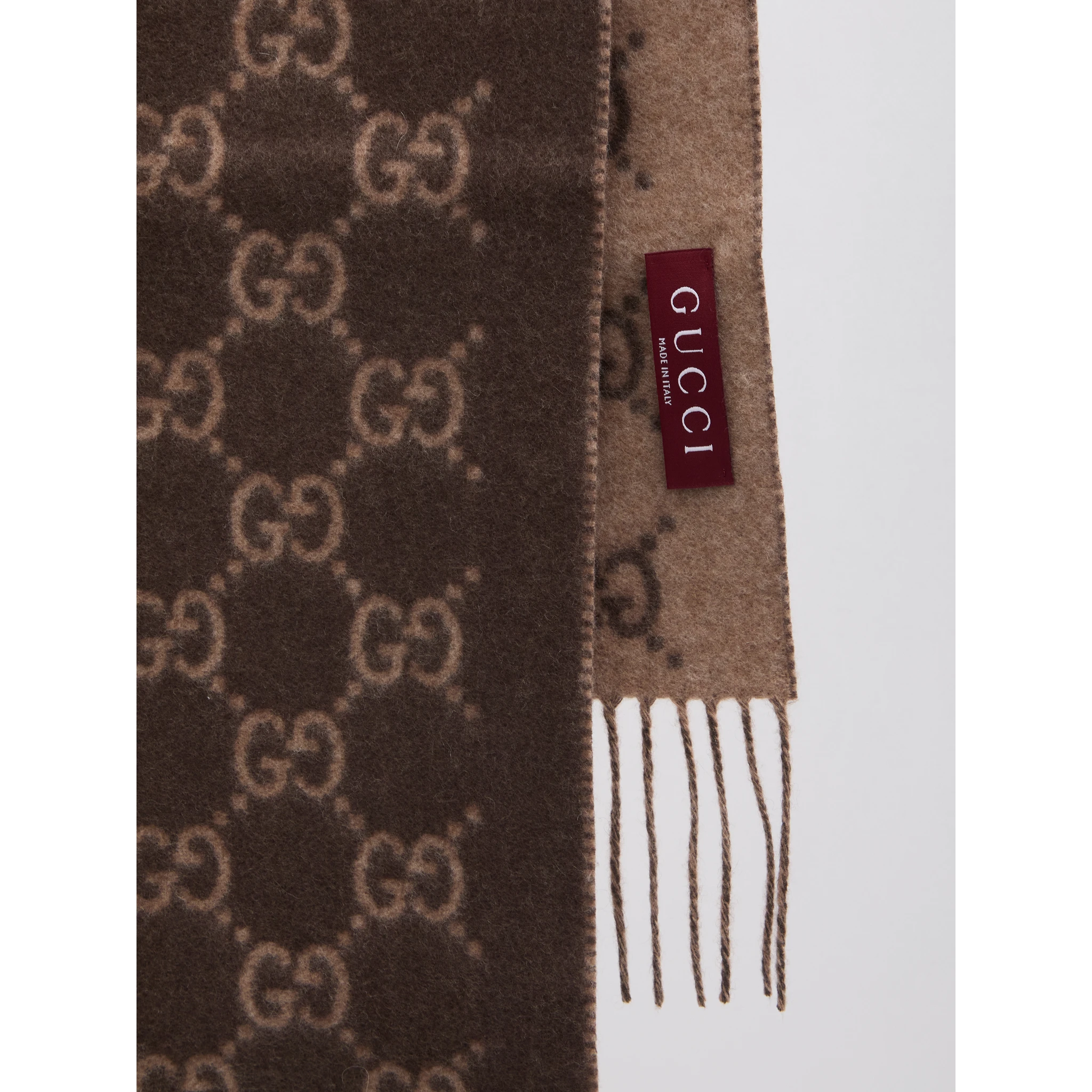 GG cashmere scarf