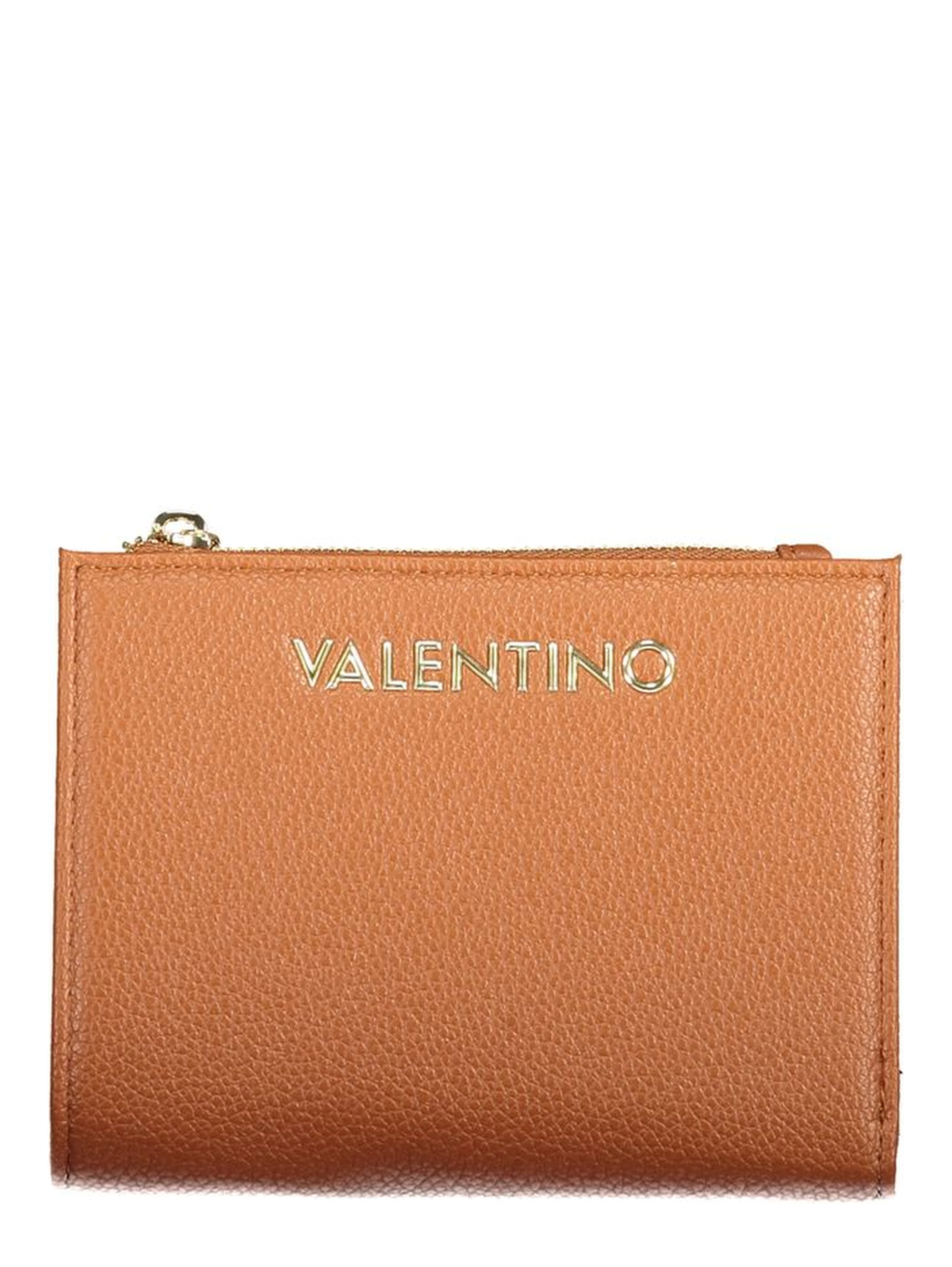 Brown Polyurethane Womens Wallet