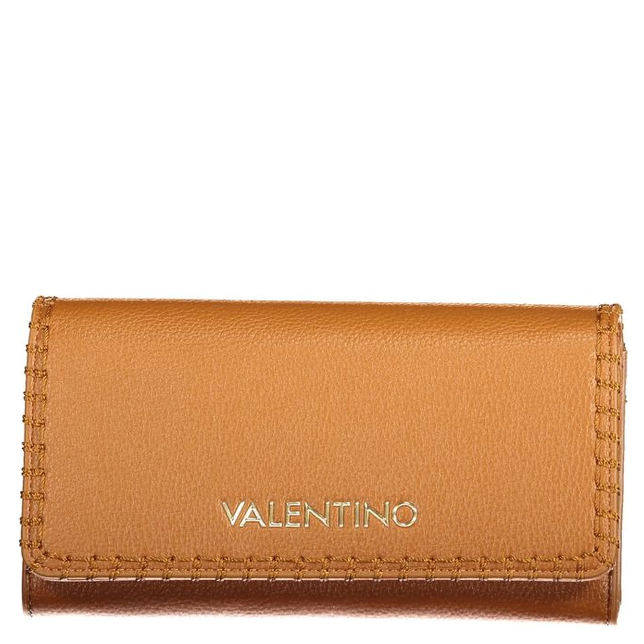 Brown Polyurethane Women's Wallet