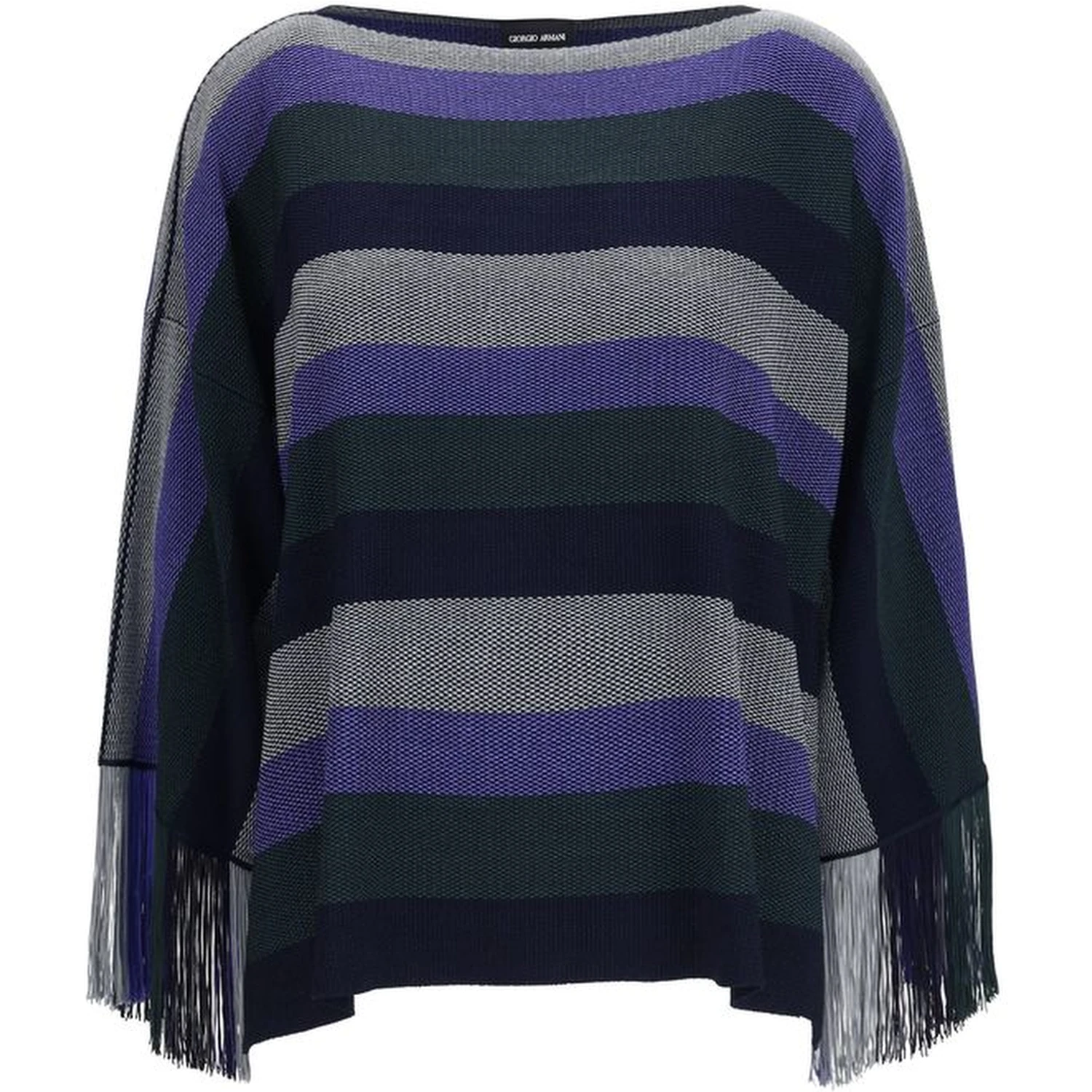 Blue Viscose Sweater