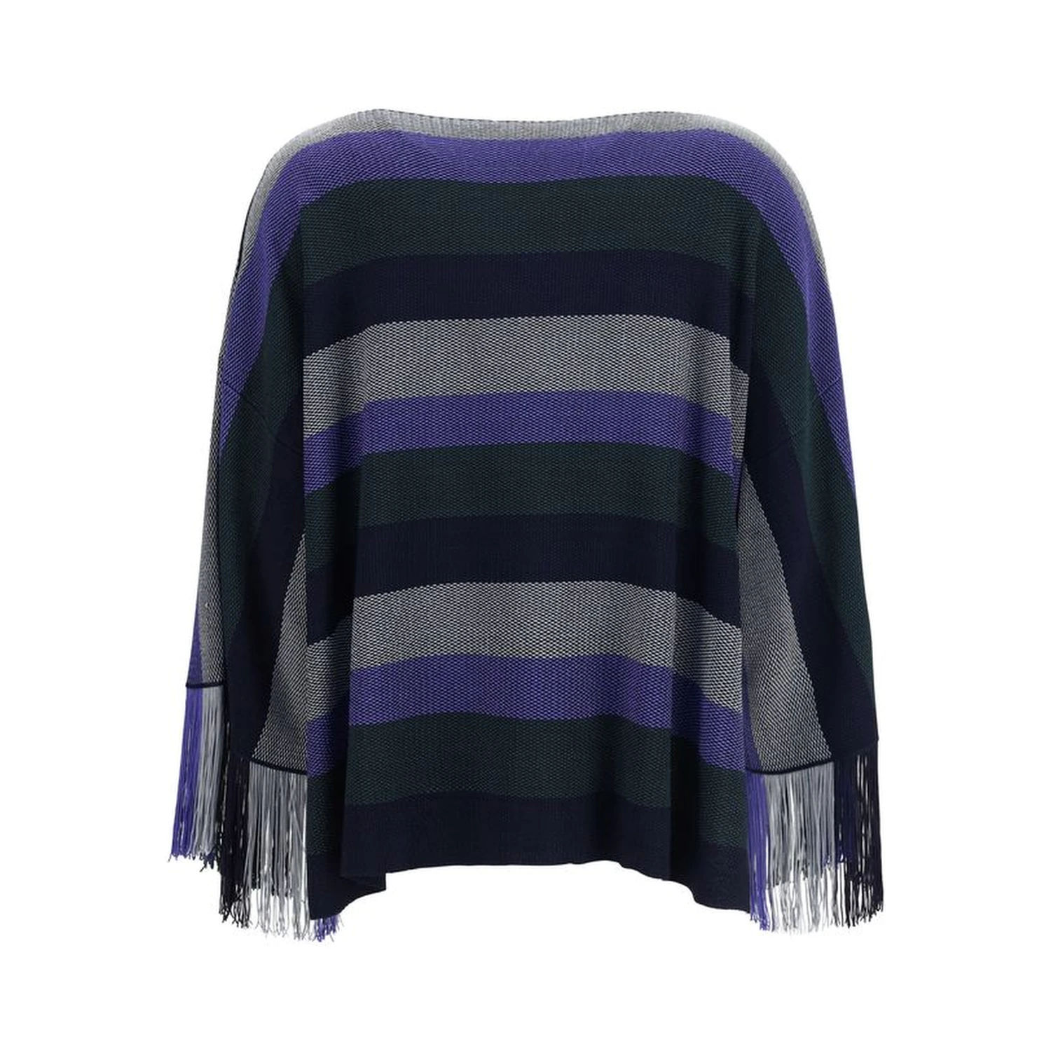 Blue Viscose Sweater