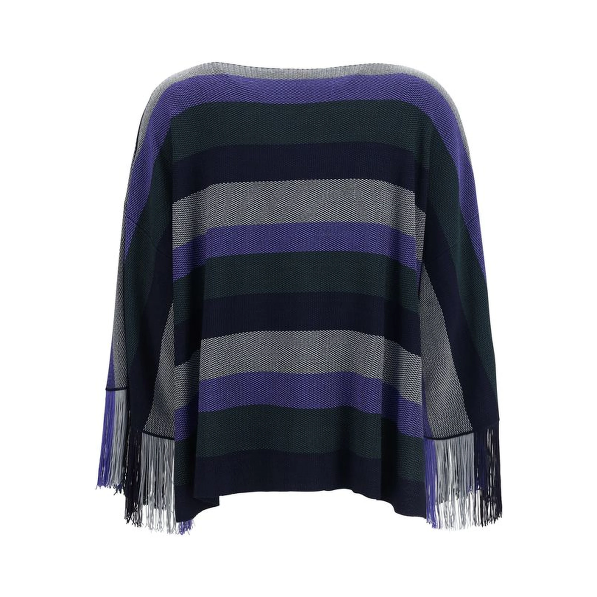 Blue Viscose Sweater